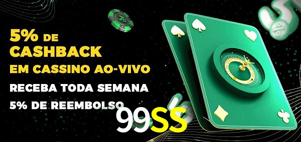 Promoções do cassino ao Vivo 99SS